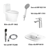  Combo American Standard  VF-1862 + VF-0462 + WF-TS28W + WF-1M01 + WF-1M11 + WF-B211H 