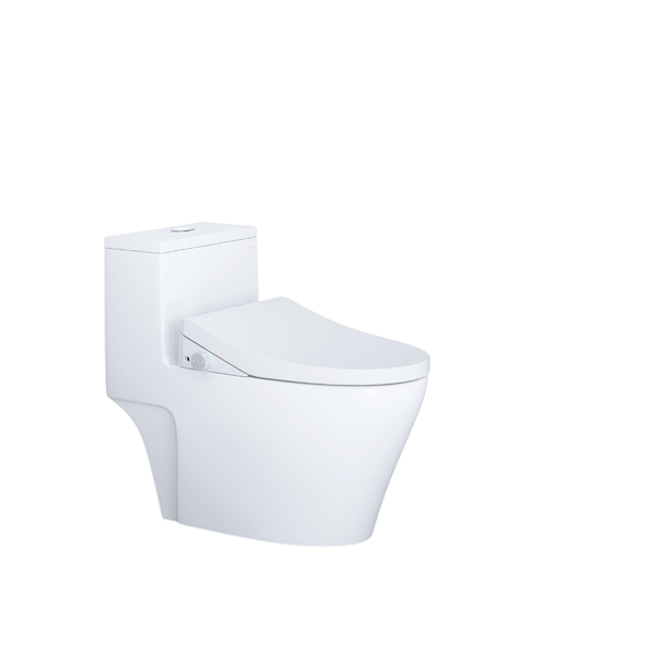  Bàn cầu 1 khối Caesar C1356 (Không nắp) + Nắp rửa TAF512H 