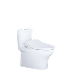  Bàn cầu 1 khối nắp rửa điện tử Caesar C1394 (không nắp) + TAF512H 