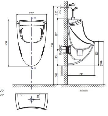 Tiểu nam Viglacera TT3