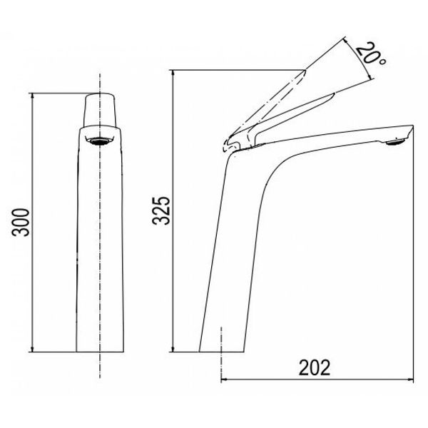 Vòi chậu PV103.2 (P.52.327) Viglacera - Bùi Minh