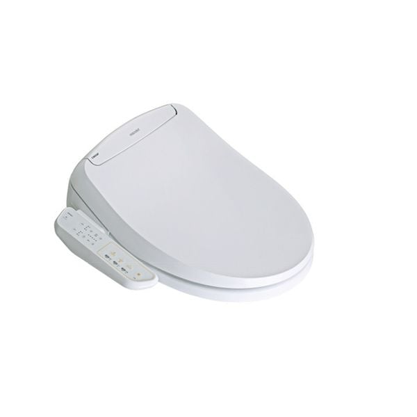 Bàn cầu 2 khối Caesar CD1341 (Không nắp) + nắp rửa TAF400H