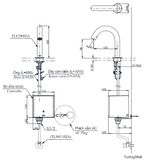  Vòi Chậu Cảm Ứng TOTO TLE29002V 