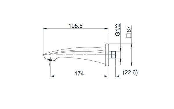 Vòi Xả Bồn TOTO TBG09001B - Bùi Minh