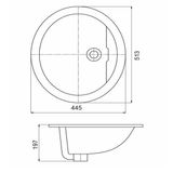  Chậu rửa âm bàn Sanfi S501 