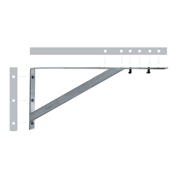 Pát đỡ chậu rửa âm bàn Caesar BF442-5 - Bùi Minh