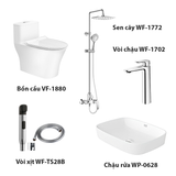  Combo American Standard S4 VF-1880 + WP-0628 + WF-TS28B + WF-1702 + WF-1772 