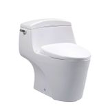  Bàn cầu 1 khối Caesar C1353F (không nắp) + Nắp rửa TAF610H 