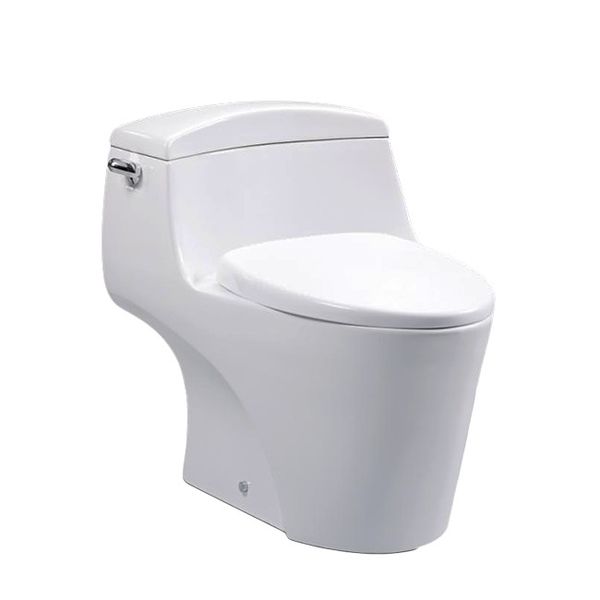 Bàn cầu 1 khối Caesar C1353F (không nắp) + Nắp rửa TAF610H