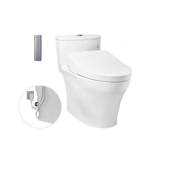 Bàn cầu 1 khối Toto MS885DW11#XW Bùi Minh
