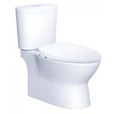  Bàn cầu 2 khối Caesar CD1320 (Không nắp) + Nắp rửa cơ TAF060 