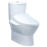 Bàn cầu 2 khối Caesar CD1320 (Không nắp) + Nắp rửa điện tử TAF400H 