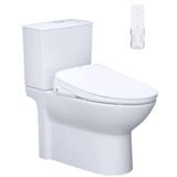  Bàn cầu 2 khối Caesar CD1340 (không nắp) + nắp rửa TAF710H 