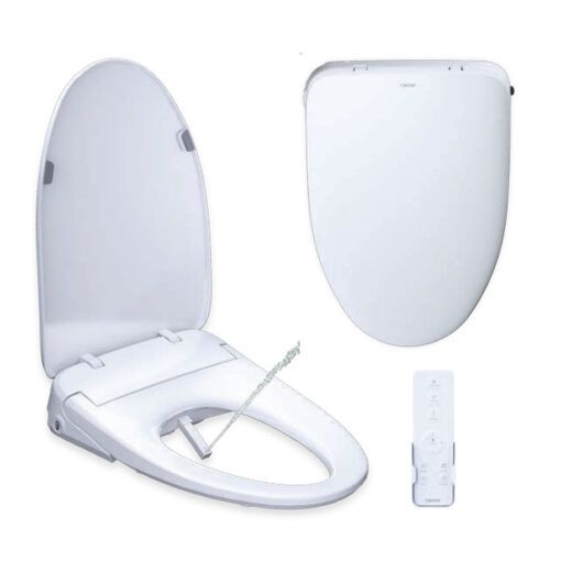 Bàn cầu 1 khối Caesar CD1356 (không nắp) + nắp rửa TAF710H Bùi Minh