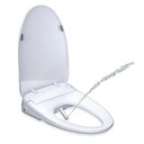  Bàn cầu 1 khối Caesar CD1395 (không nắp) + nắp rửa TAF710H 