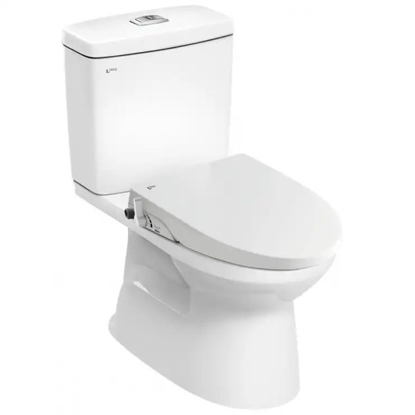 Bàn cầu 2 khối nắp rửa cơ INAX AC-504A+CW-S15VN