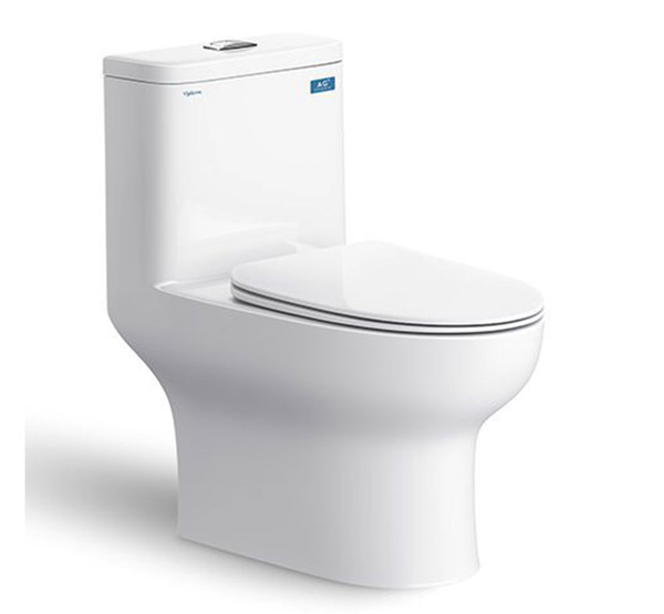 Bàn cầu một khối Viglacera V64 nắp mỏng - Bùi Minh