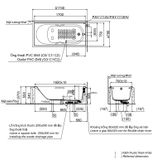 Bồn tắm Toto PAY1710V#W/TVBF411 