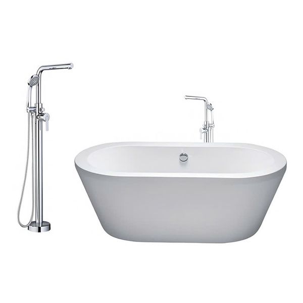 Combo bồn tắm Caesar AT6270 kèm vòi AS489C đặt sàn - Bùi Minh