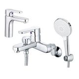  Combo Sen Vòi Caesar B570CU+S573C Nóng Lạnh 