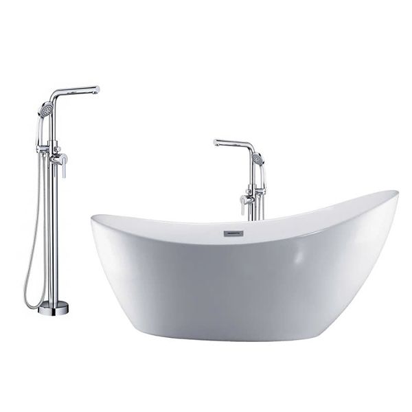 Combo bồn tắm Caesar KT1170 kèm vòi AS489C đặt sàn - Bùi Minh