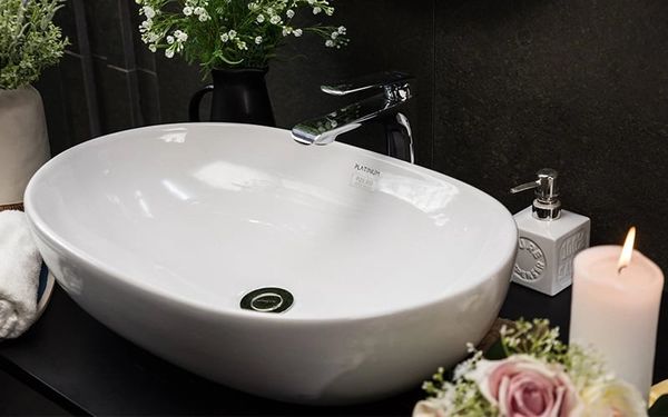 chậu rửa dương bàn Viglacera Platinum P.23.350