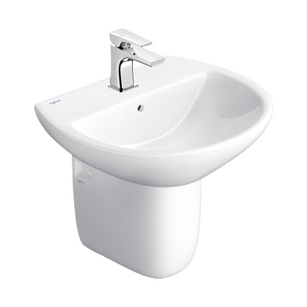 Chậu rửa treo tường Viglacera V36 - Bùi Minh