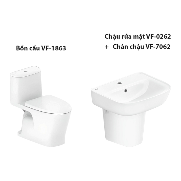 Combo American Standard VF-1863SW + VF-0262 + VF-7062