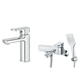  Combo vòi sen + vòi chậu nóng lạnh Caesar B550CU+S553C 