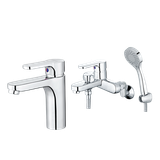  Combo vòi sen + vòi chậu nóng lạnh Caesar B570CU+S573C 