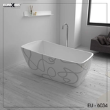  Bồn tắm Euroking SUSAN EU-6034(White Glossy) 