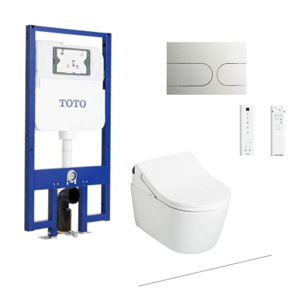 Bàn cầu treo tường Toto CW812REA#W/TCF47360GAA#NW1/WH172AAT/TCA546/MB171M#SS