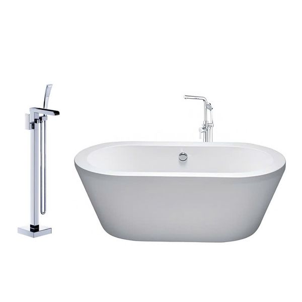 Combo bồn tắm Caesar KT1170 kèm vòi AS689C đặt sàn - Bùi Minh
