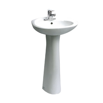 Chậu rửa treo tường Inax L-284V+L-284VD - Bùi Minh