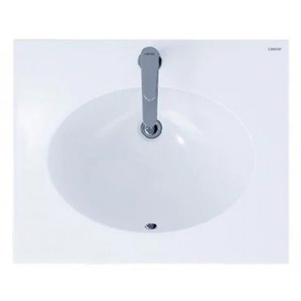 Chậu rửa lavabo dương vành Caesar L5022 -PW - Bùi Minh