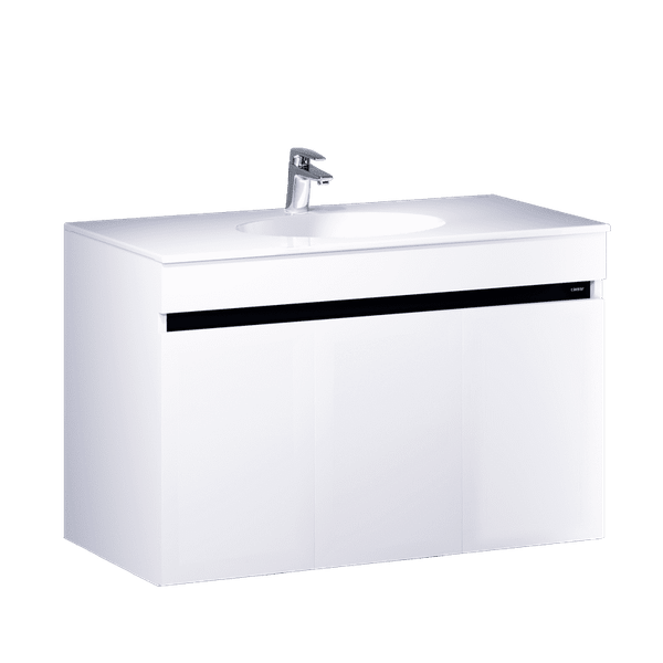 Bộ lavabo tủ Treo Caesar LF5028+EH15028AV Bùi Minh