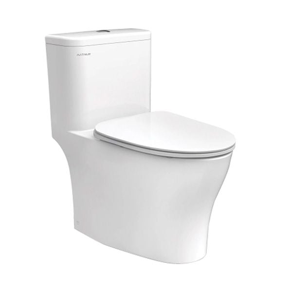 Bàn cầu 1 khối Viglacera Platinum P356 (P.11.321)  - Bùi Minh