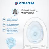  Bàn cầu 1 khối P.11.450 Viglacera Platinum 