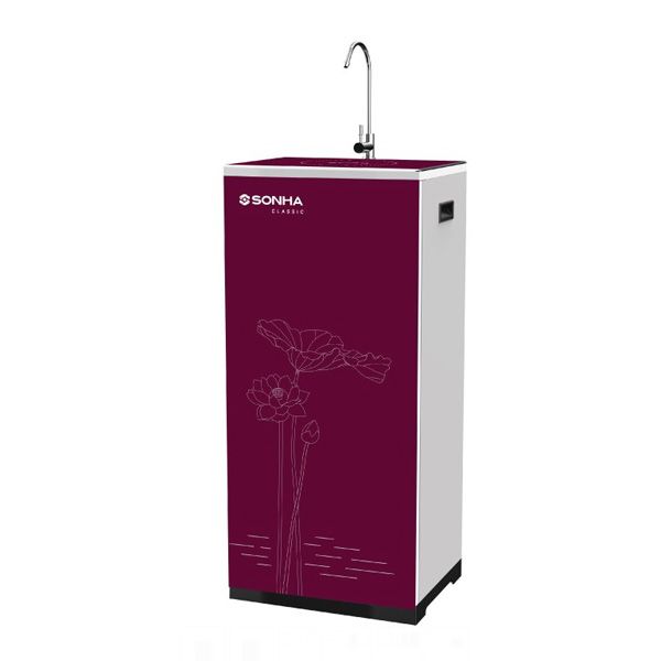  Máy lọc nước RO Sơn Hà Classic vỏ tủ kính cường lực 