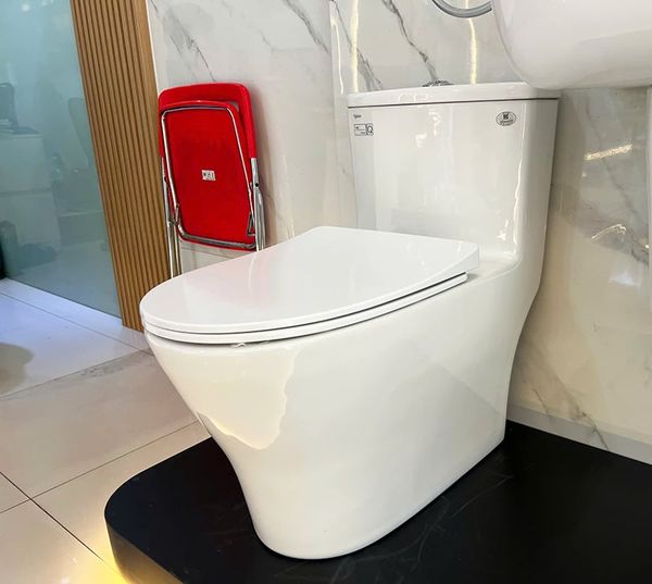 Bồn cầu một khối Viglacera V36 - Bùi Minh