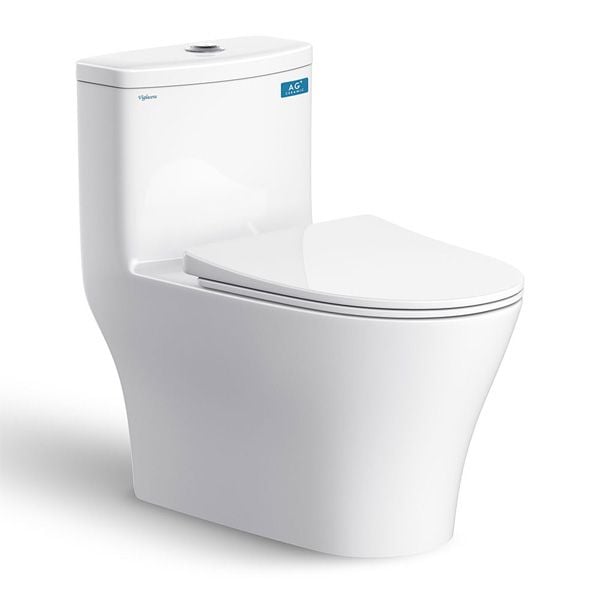 Bồn cầu một khối Viglacera V36 - Bùi Minh