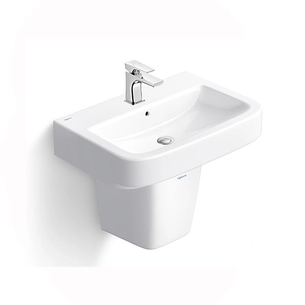 Chậu rửa treo tường Viglacera V50 - Bùi Minh