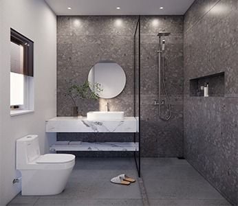 Bồn cầu 1 khối Viglacera V68 - Bùi Minh