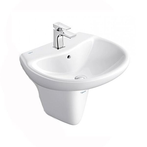 Chậu rửa treo tường Viglacera VI5 - Bùi Minh