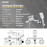  Vòi sen nóng lạnh Caesar S773C 