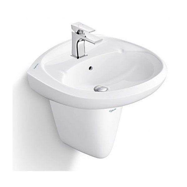 Chậu rửa treo tường Viglacera VTL3+VI5 - Bùi Minh