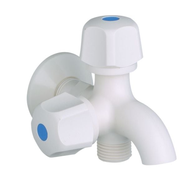 Vòi gắn tường lạnh Caesar W038P Bùi Minh