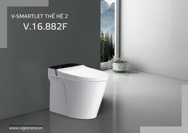 Bàn cầu thông minh Viglacera V882F Bùi Minh