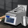 máy chiên nướng thực phẩm chefmax cm02pyj-02 cho sản xuất bánh bao và há cảo