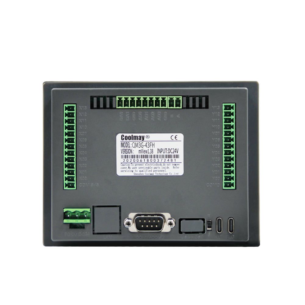  Plc Coolmay QM3G-43FH-24MT-3AD2DA-485P 